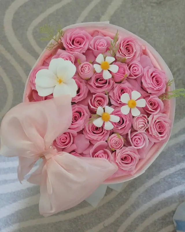 Hồng mix nơ, ảnh 2/4